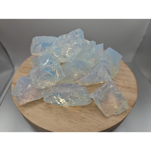 Opalite crystal Chucks 5pcs 4oz Avg - Picture 1 of 11